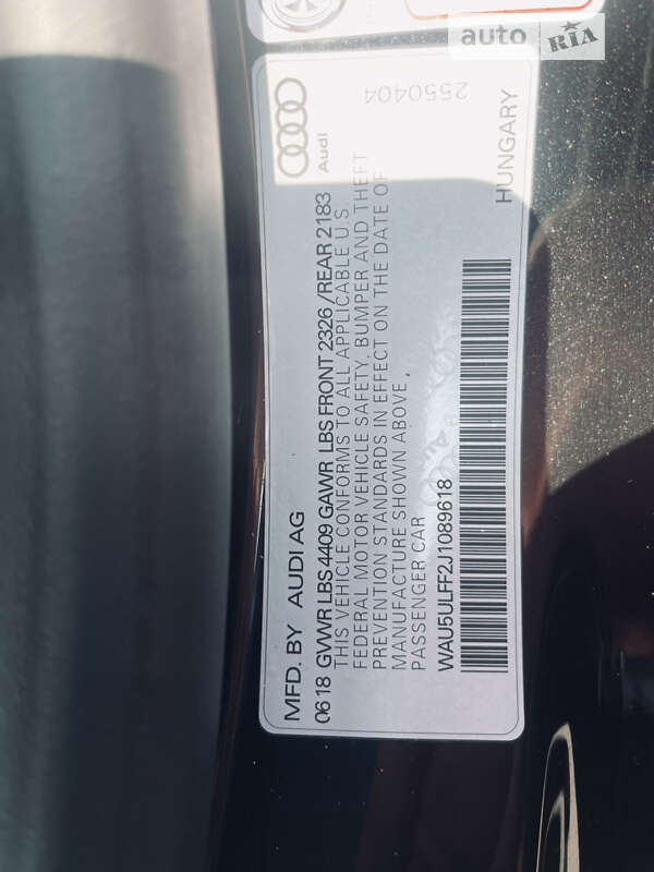 Кабриолет Audi A3 2018 в Каменском фото 31 Кабриолет Audi A3 2018 в Каменском