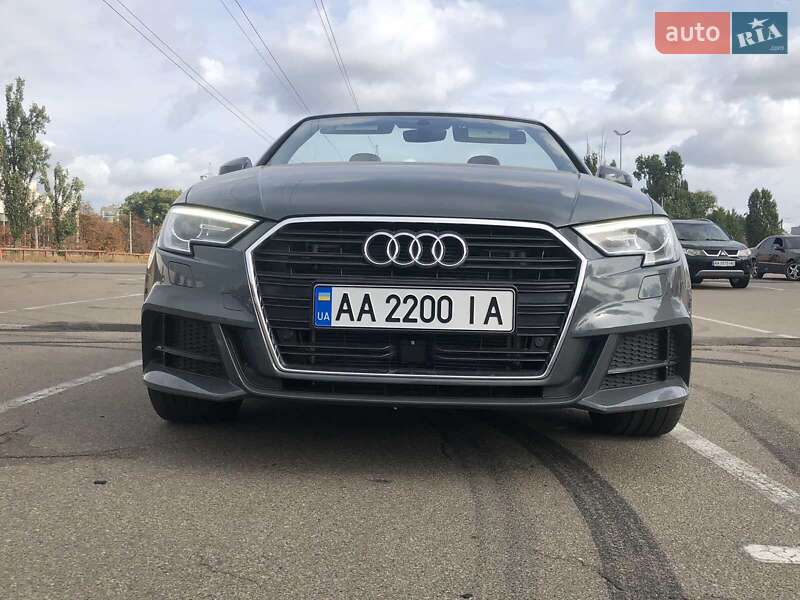 Кабриолет Audi A3 2017 в Киеве
