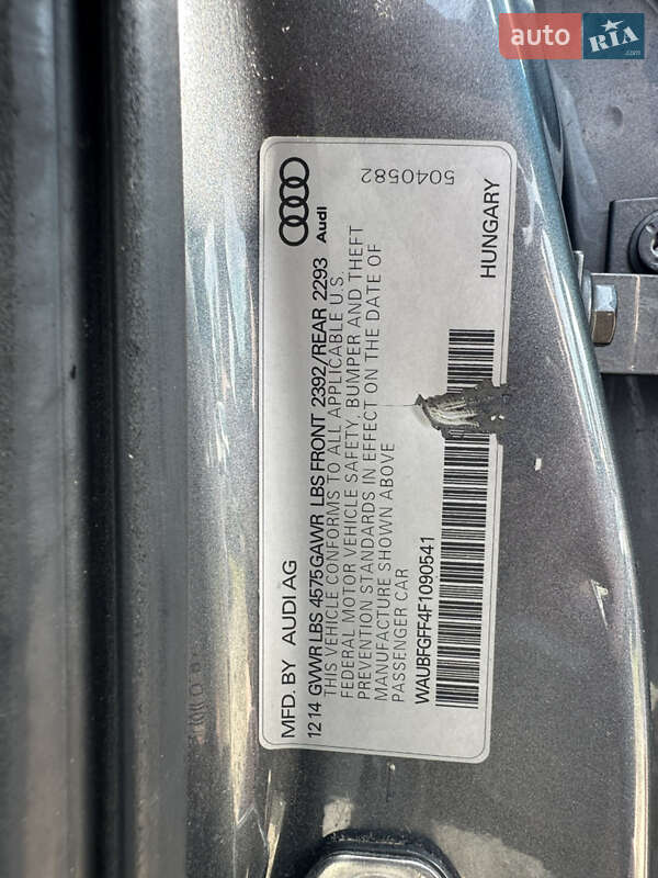 Седан Audi A3 2015 в Стрию
