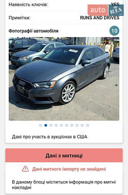 Седан Audi A3 2014 в 