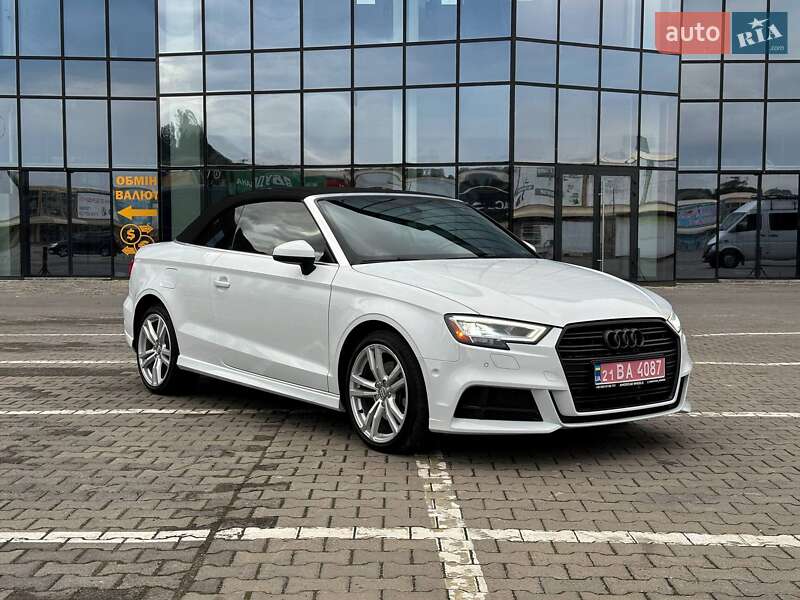 Кабріолет Audi A3 2018 в Чернівцях