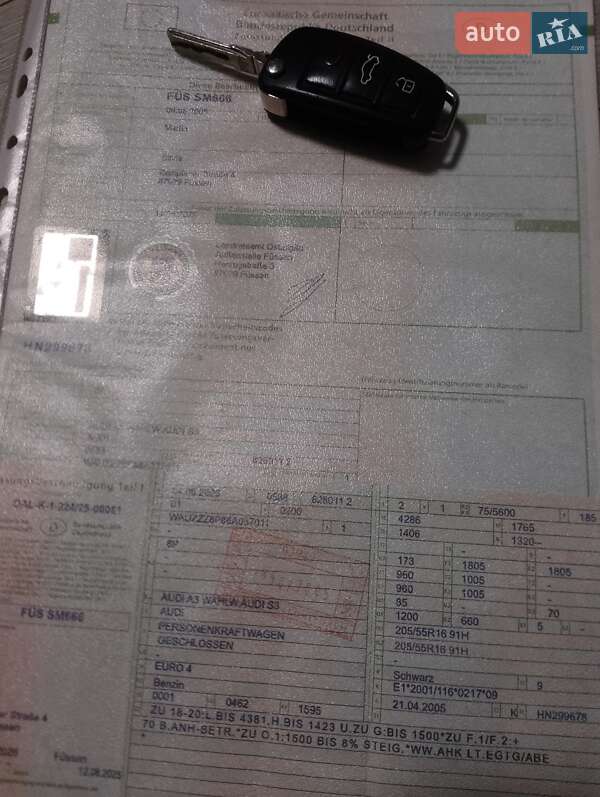 Хэтчбек Audi A3 2005 в Жовкве фото 41 Хэтчбек Audi A3 2005 в Жовкве