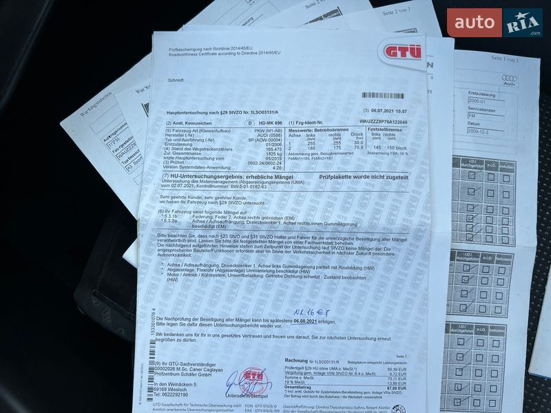 Хетчбек Audi A3 2006 в Івано-Франківську