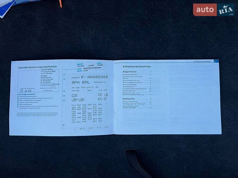 Хэтчбек Audi A3 2009 в Луцке