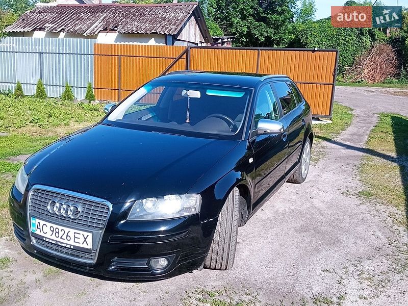2007 Audi A3, VIN WAUZZZ8P98A124869:plate — фото 1 (autoria)