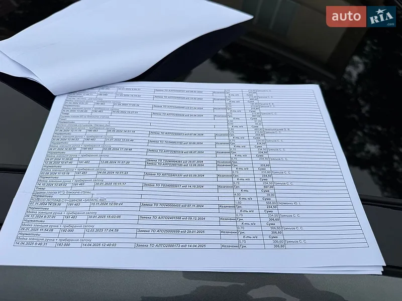 Седан Audi A3 2014 в Одесі документ