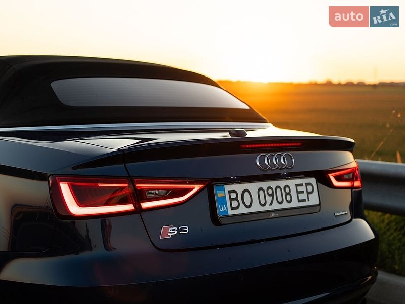 Кабріолет Audi A3 2016 в Дніпрі