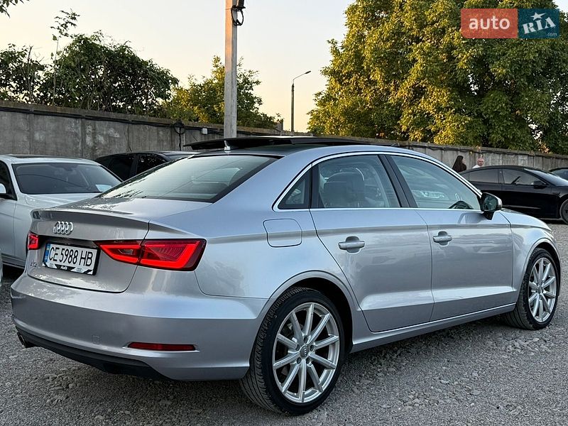 Седан Audi A3 2015 в Чернівцях фото 3 Седан Audi A3 2015 в Чернівцях