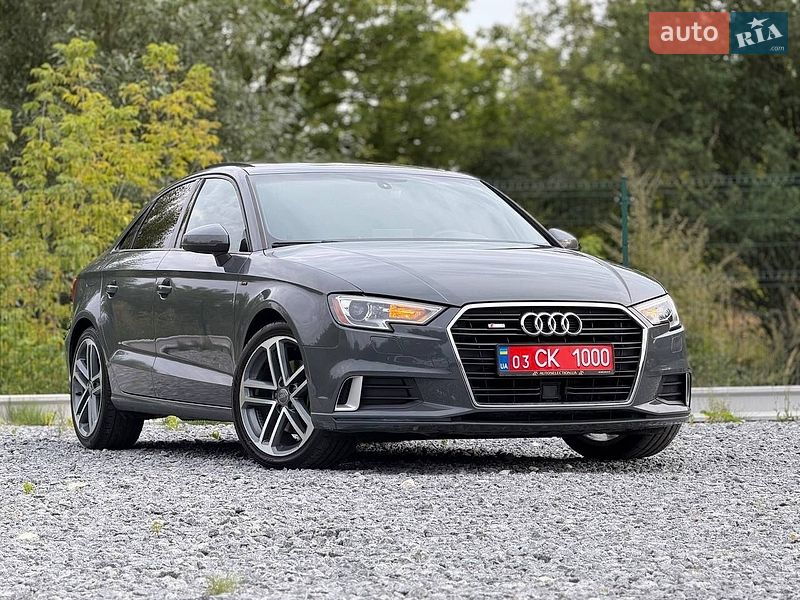 Седан Audi A3 2018 в Дрогобичі