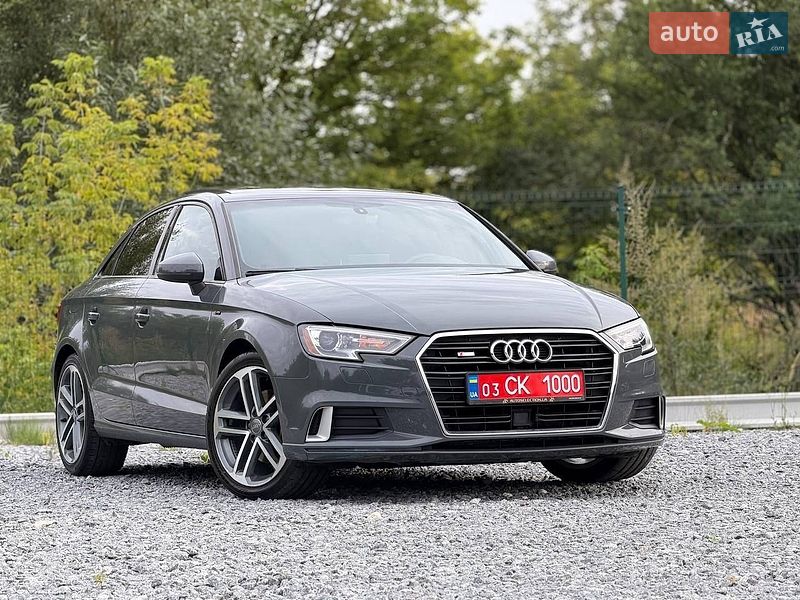 Седан Audi A3 2018 в Дрогобичі