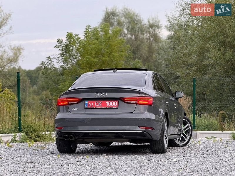 Седан Audi A3 2018 в Дрогобичі