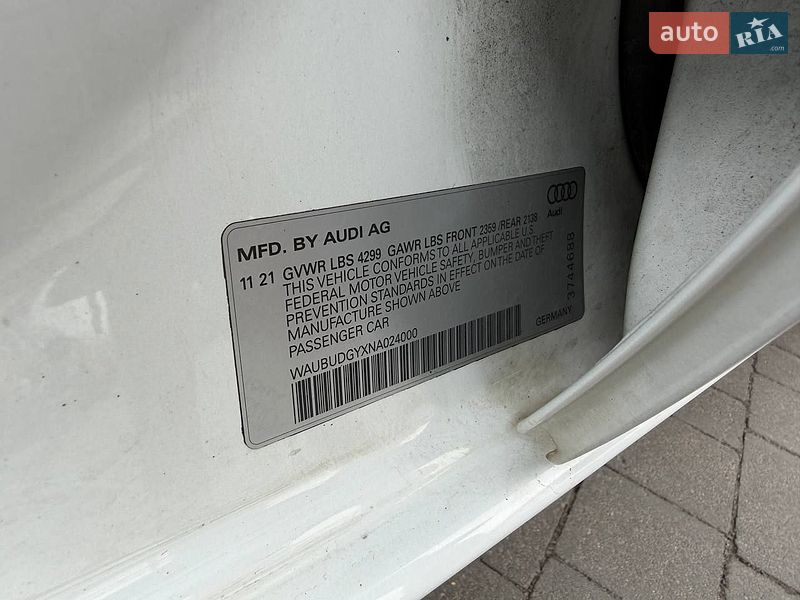 Седан Audi A3 2021 в Львове фото 36 Седан Audi A3 2021 в Львове
