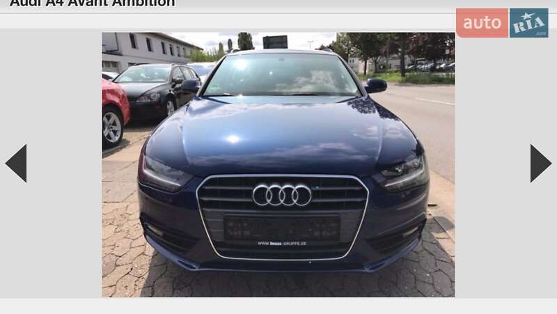 Універсал Audi A4 2014 в Львові
