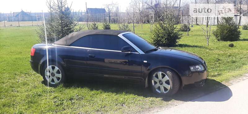 Кабріолет Audi A4 2003 в Запоріжжі