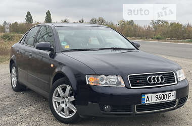 Седан Audi A4 2002 в Корсунь-Шевченківському