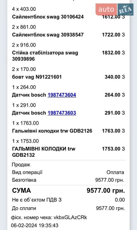 Седан Audi A4 2016 в Києві