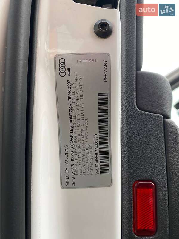 Седан Audi A4 2019 в Львове фото 28 Седан Audi A4 2019 в Львове