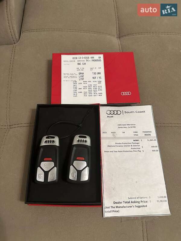 Седан Audi A4 2023 в Ровно фото 3 Седан Audi A4 2023 в Ровно