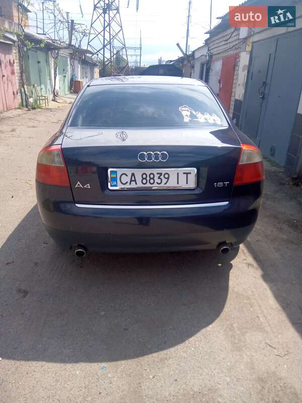 Седан Audi A4 2001 в Черкассах