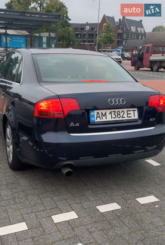 Седан Audi A4 2006 в Житомире