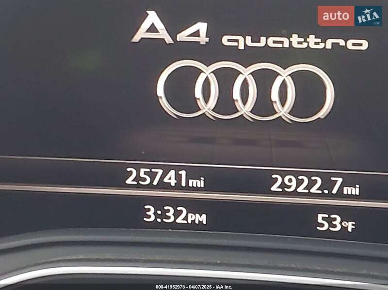 Седан Audi A4 2018 в Львові