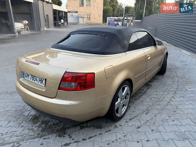 Кабриолет Audi A4 2002 в Житомире фото 5 Кабриолет Audi A4 2002 в Житомире