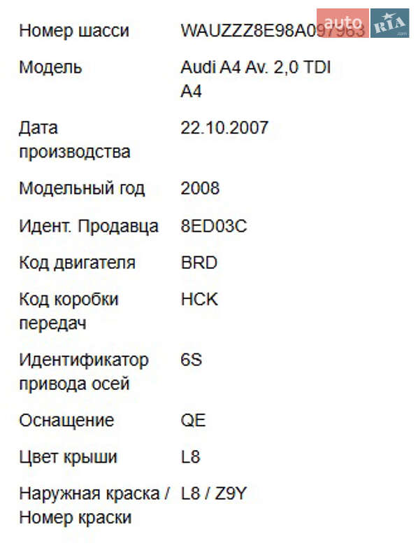 Універсал Audi A4 2007 в Львові