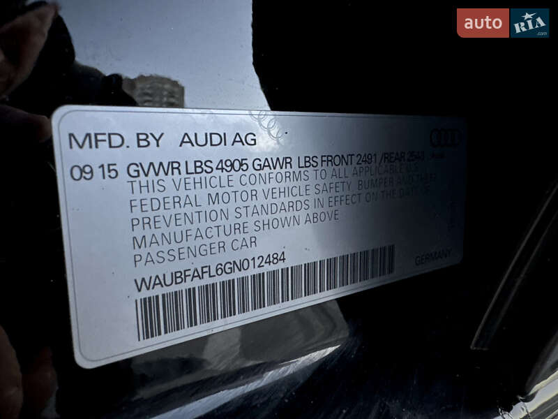 Седан Audi A4 2015 в Киеве фото 90 Седан Audi A4 2015 в Киеве