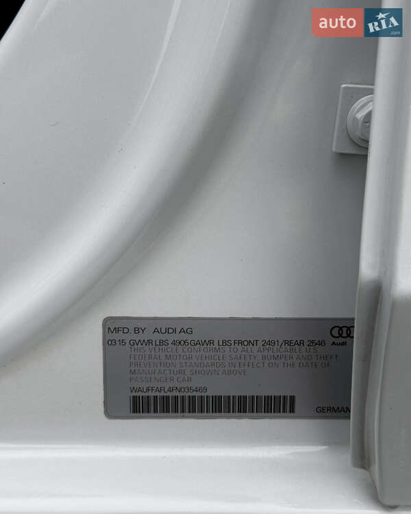 Седан Audi A4 2015 в Львові фото 19 Седан Audi A4 2015 в Львові