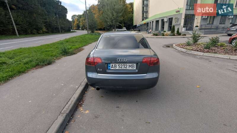 Седан Audi A4 2007 в Бару фото 7 Седан Audi A4 2007 в Бару