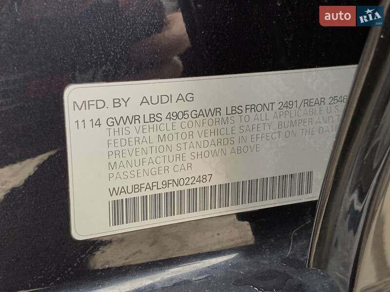 Седан Audi A4 2014 в Бердичеві