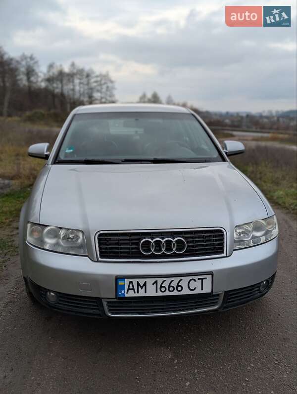 Седан Audi A4 2002 в Житомирі фото 10 Седан Audi A4 2002 в Житомирі