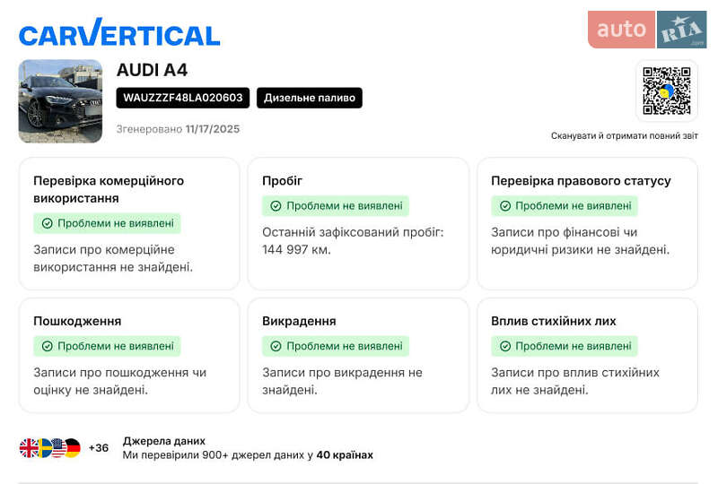 Універсал Audi A4 2019 в Луцьку фото 33 Універсал Audi A4 2019 в Луцьку