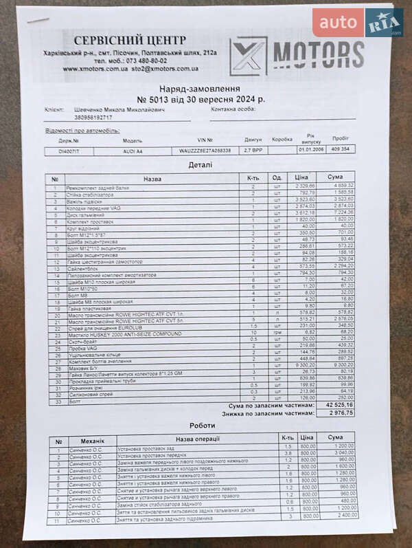 Універсал Audi A4 2006 в Дніпрі фото 12 Універсал Audi A4 2006 в Дніпрі