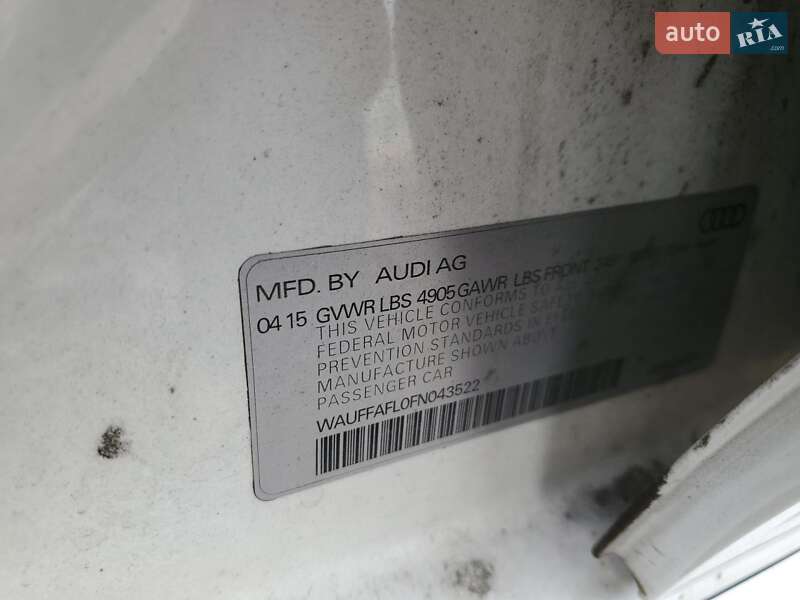 Седан Audi A4 2015 в Львове фото 12 Седан Audi A4 2015 в Львове