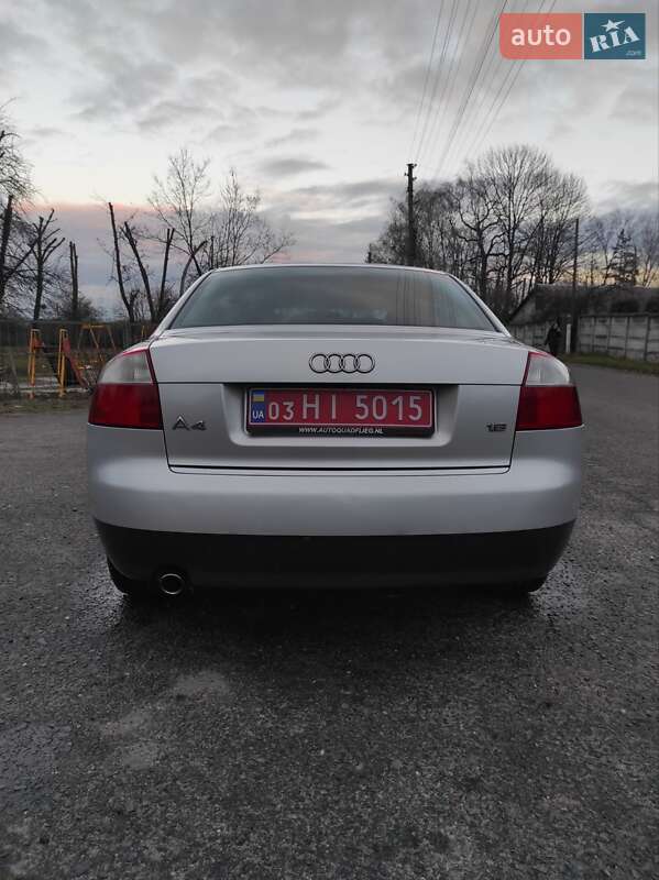 Седан Audi A4 2002 в Харькове