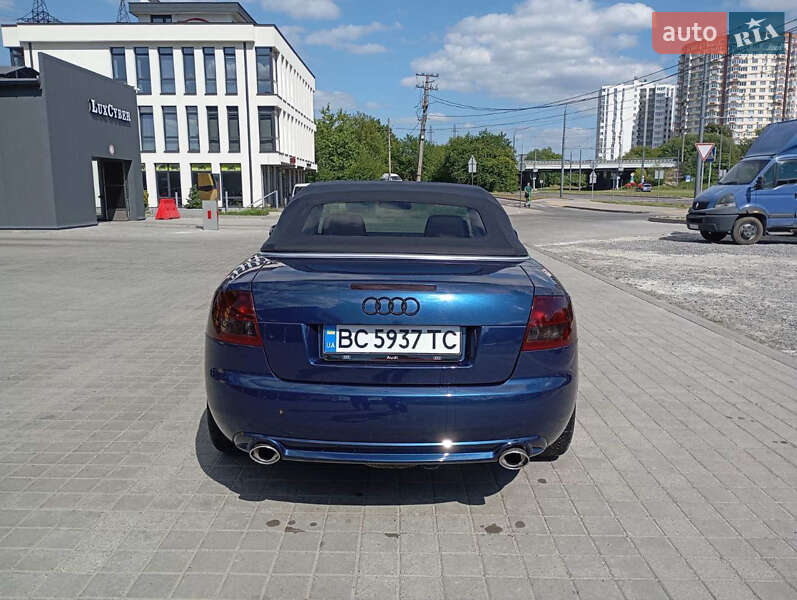 Кабріолет Audi A4 2003 в Львові