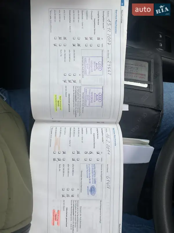 Седан Audi A4 2006 в Черкассах документ