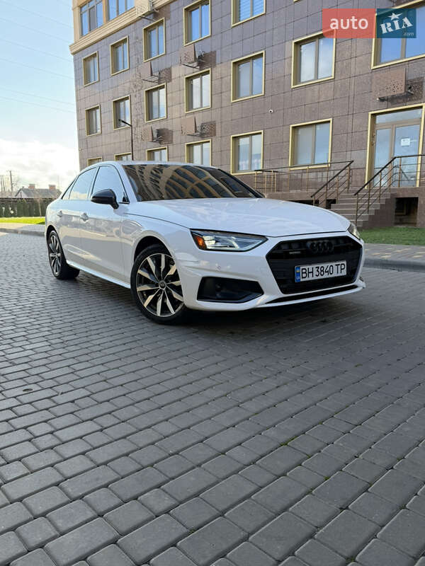 2021 Audi A4, VIN WAUABAF48MN010487:plate — фото 1 (autoria)