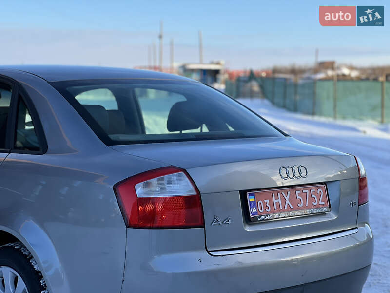 Седан Audi A4 2002 в Тернополі