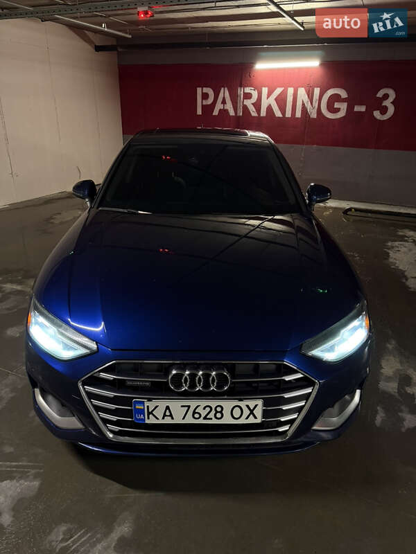 2020 Audi A4, VIN WAUABAF43MN008551:plate — фото 1 (autoria)