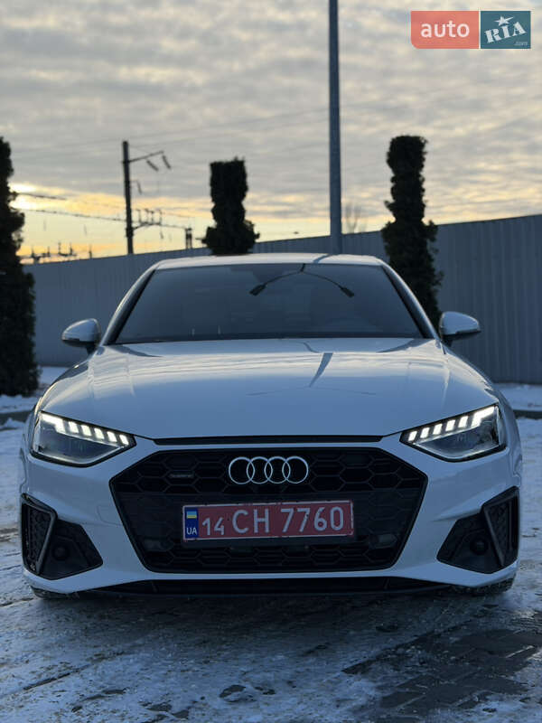 2020 Audi A4, VIN WAUDNAF46LN014234:plate — фото 1 (autoria)