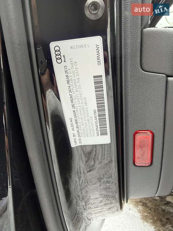 Седан Audi A4 2020 в Дніпрі