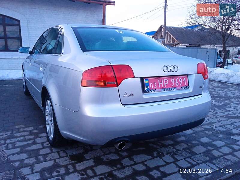 Седан Audi A4 2005 в Красилові