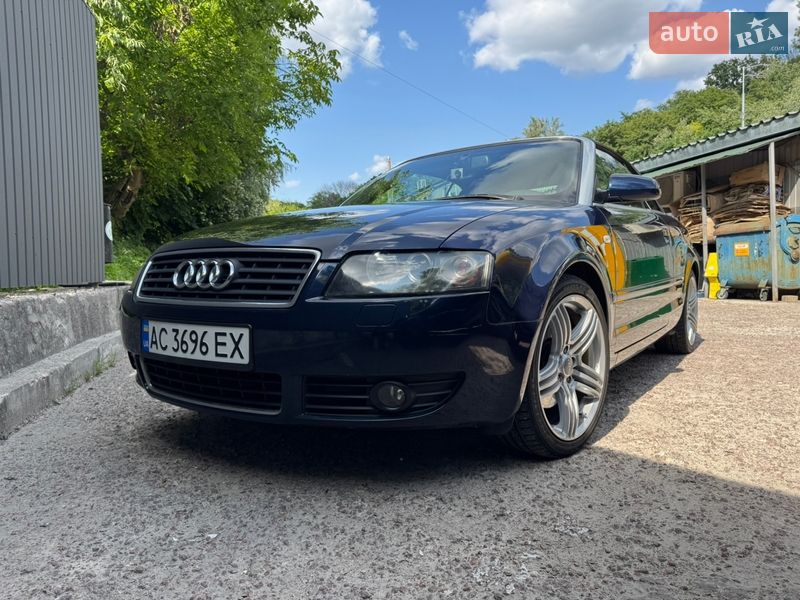 Кабріолет Audi A4 2003 в Києві фото Кабріолет Audi A4 2003 в Києві