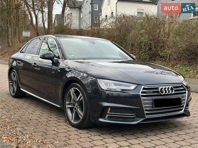 2017 Audi A4, VIN WAUENAF49JA086375:plate — фото 1 (autoria)