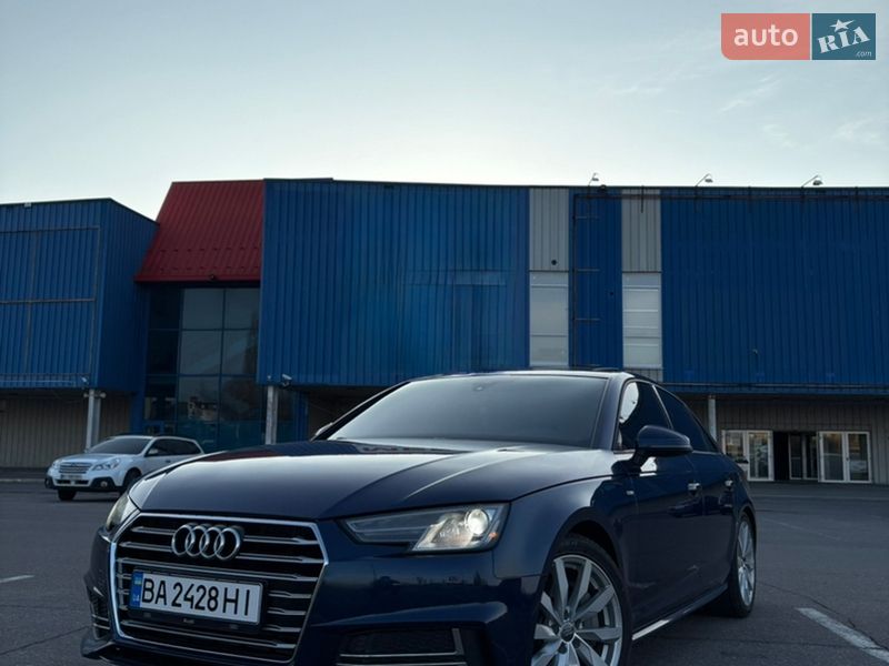 2017 Audi A4, VIN WAUDNAF44JN001320:plate — фото 1 (autoria)