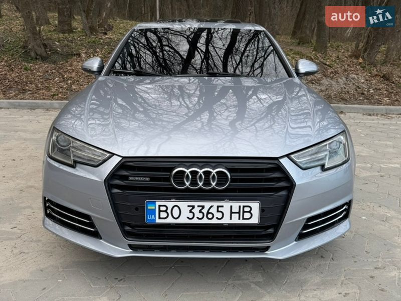 2016 Audi A4, VIN WAUANAF46HN027236:plate — фото 1 (autoria)