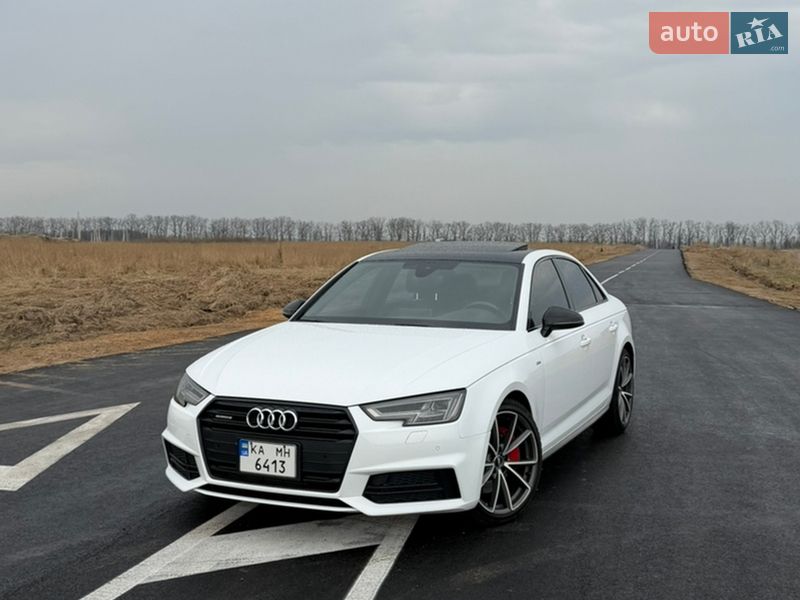 2017 Audi A4, VIN WAUENAF41JA081686:plate — фото 1 (autoria)