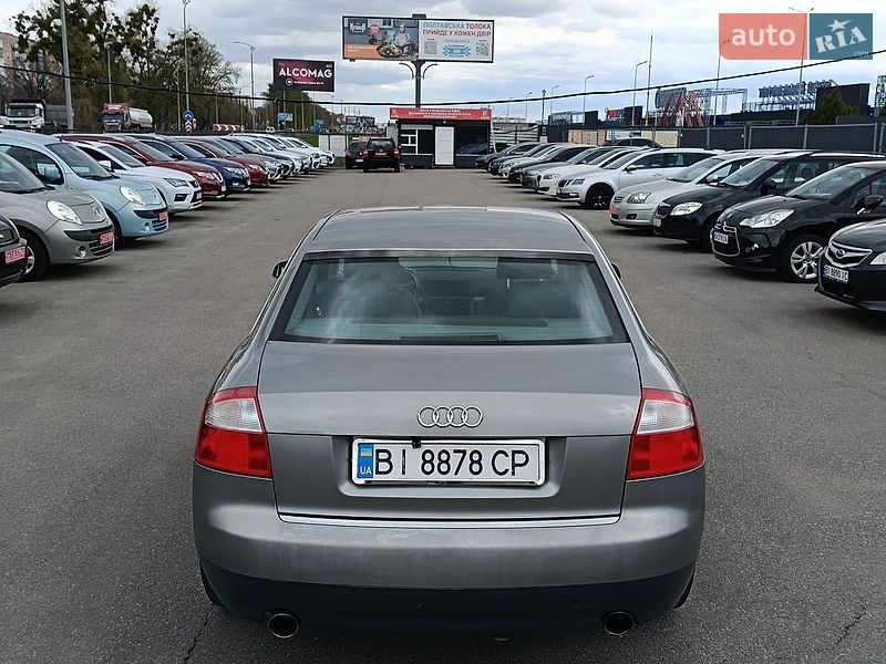 Седан Audi A4 2002 в Полтаві